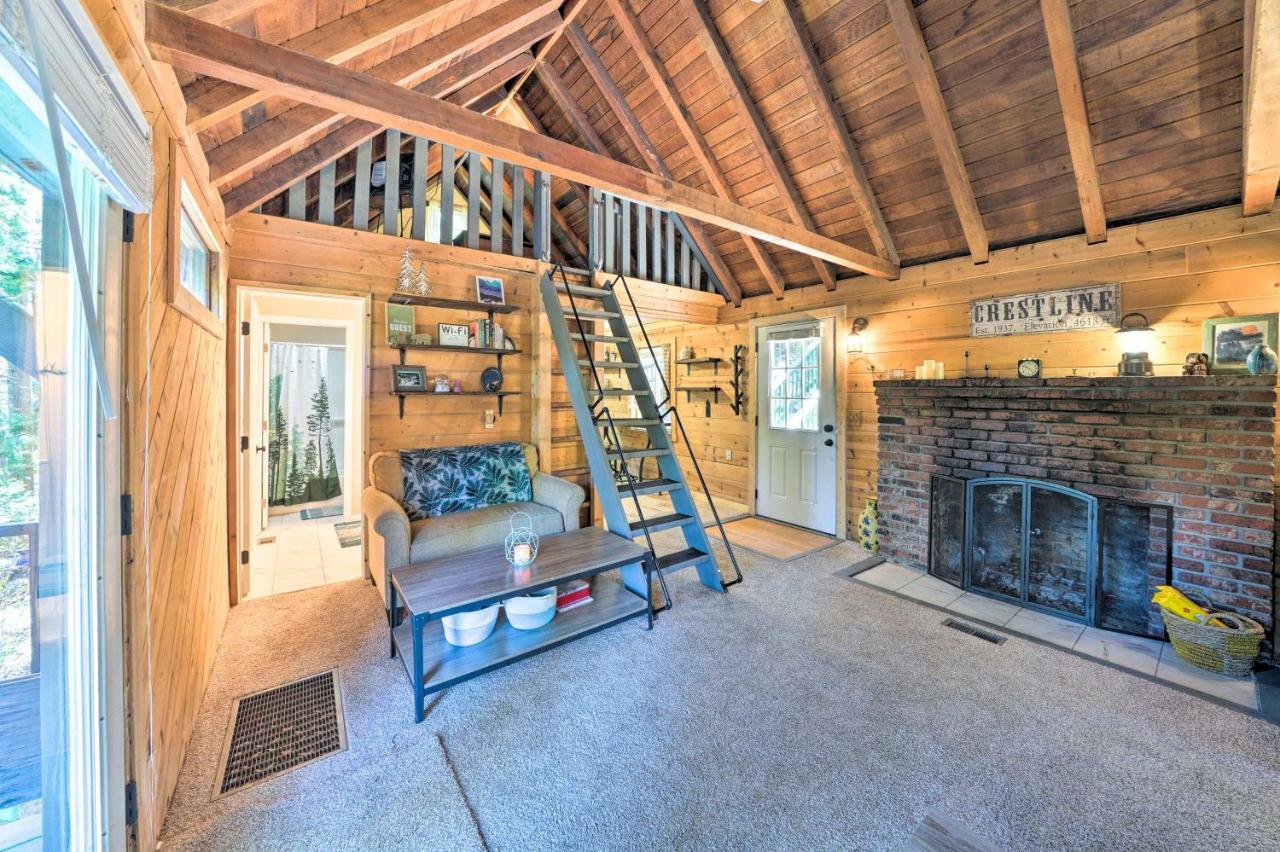 Crestline Cabin About 1 Mi To Lake, Town, Trails! Villa Buitenkant foto